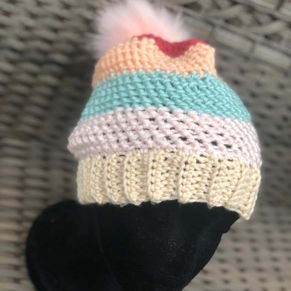 Candy Color Block Beanie - Picture 5 of 7